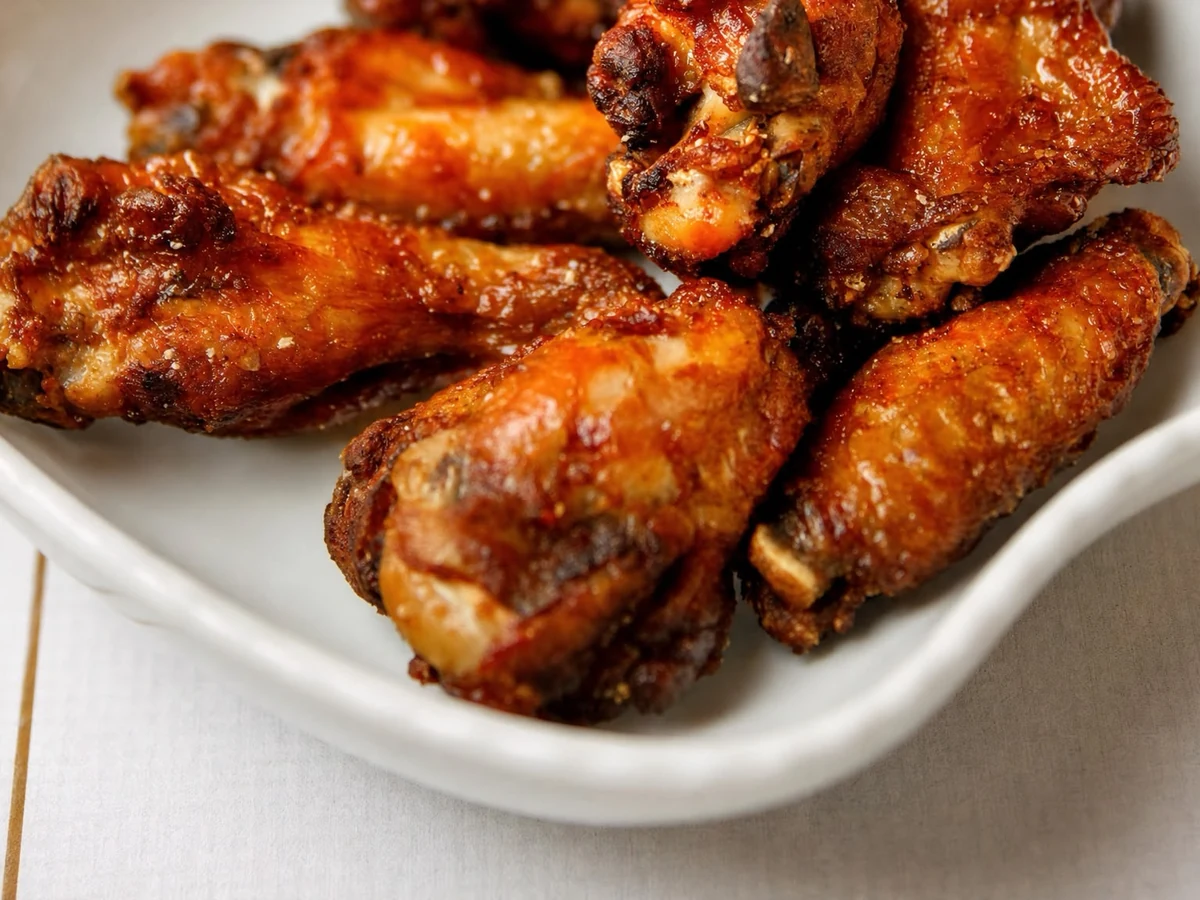 Asinhas de frango BBQ
