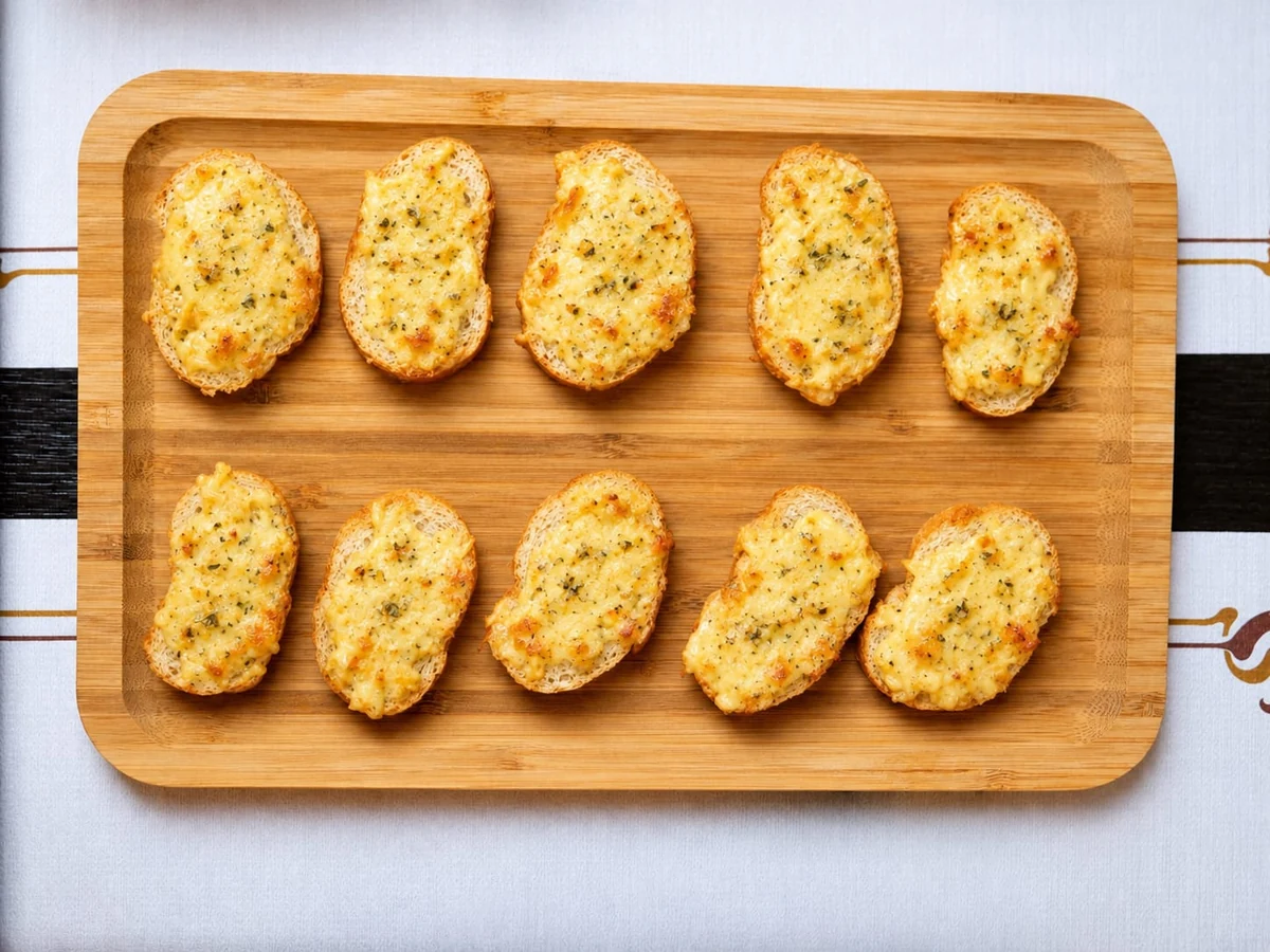 Pão de alho com queijo